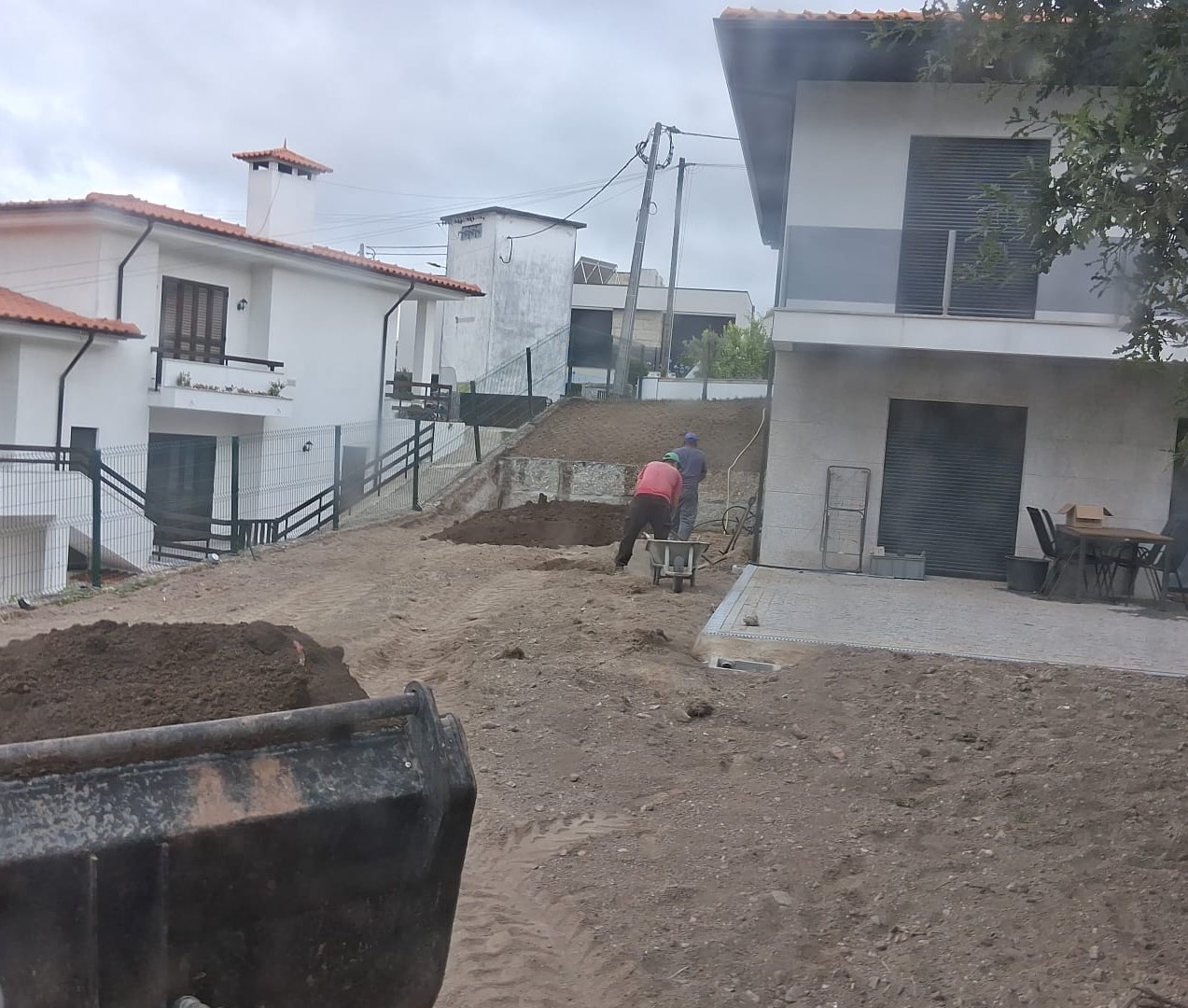 Depois de preparar o terreno – Motivo Rústico
